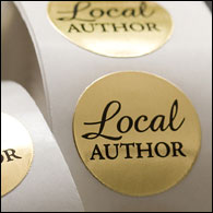 Autographed by the Author stickers